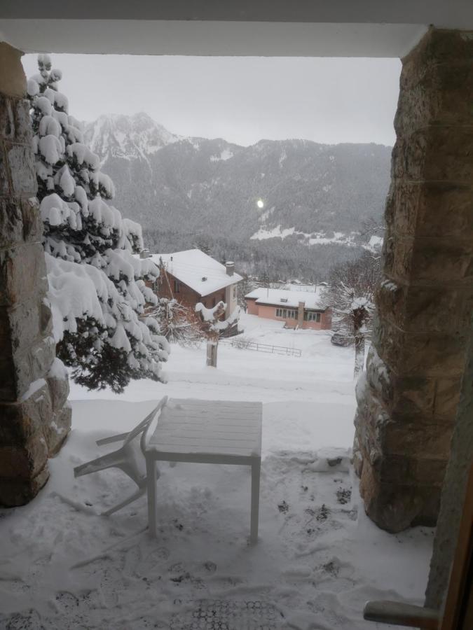 Studio Au Calme, Vue Imprenable Sur La Vallee Leysin Exterior foto